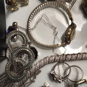 High end jewelry lot all 925 sterling silver  an some gold